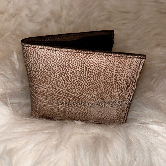 Men's Genuine Exotic Animal Skin Carteras Avestruz Men's Wallet – Mantequilla main image 0